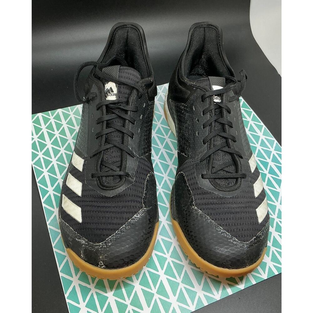adidas CrazyFlightx SPG 753001 Women's Black Size 9.5 Lace Up Volleyball Shoe‎